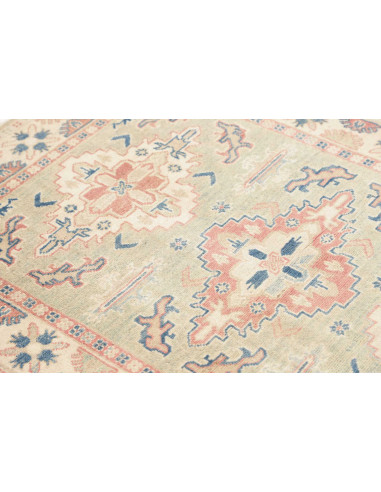 Rug Kazak Afghanistan 99x147 Light Sage