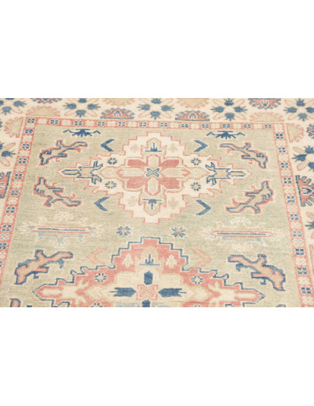 Rug Kazak Afghanistan 99x147 Light Sage