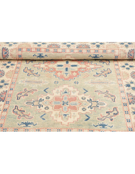 Rug Kazak Afghanistan 99x147 Light Sage