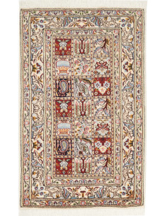 Rug Moud Persia beige maroon 55x88