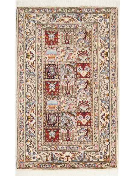 Rug Moud Persia beige maroon 55x88