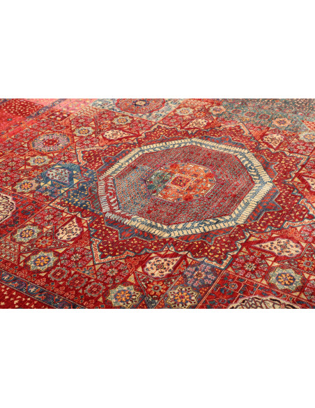 Tappeto Mamlouk Pakistan 251x294 Rosso Blu