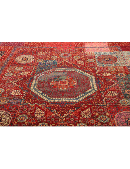 Rug Mamlouk Pakistan 251x294 Red Blue