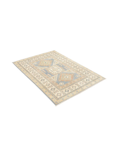 Rug Kazak Afghanistan 104x145 Sky Blue