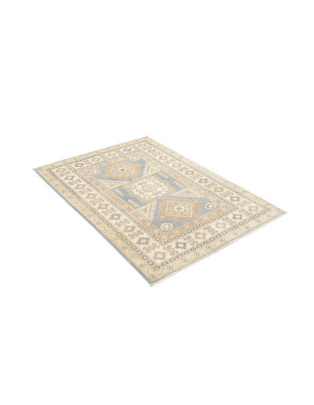 Rug Kazak Afghanistan 104x145 Sky Blue