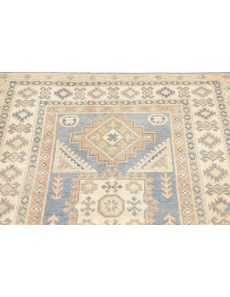 Rug Kazak Afghanistan 104x145 Sky Blue
