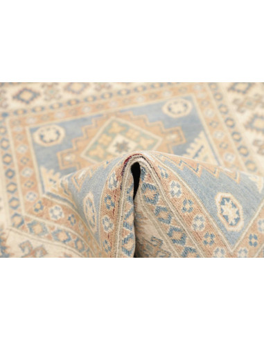 Rug Kazak Afghanistan 104x145 Sky Blue