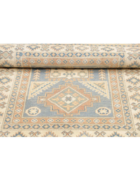 Rug Kazak Afghanistan 104x145 Sky Blue