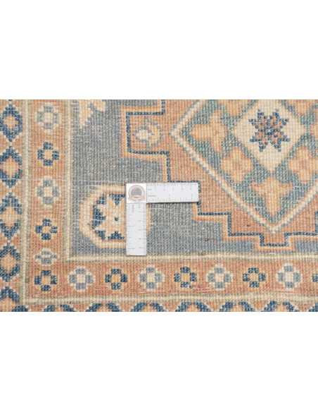 Rug Kazak Afghanistan 104x145 Sky Blue
