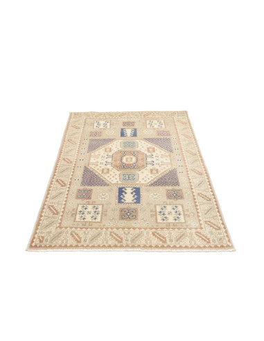 Rug Kazak Afghanistan 102x150 Cream Beige