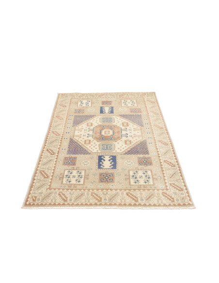 Rug Kazak Afghanistan 102x150 Cream Beige