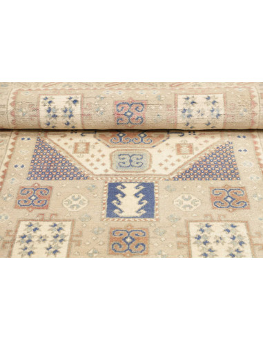 Rug Kazak Afghanistan 102x150 Cream Beige