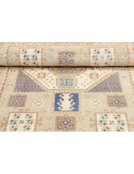 Rug Kazak Afghanistan 102x150 Cream Beige