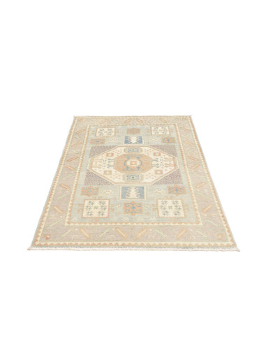 Rug Kazak Afghanistan 100x150 Light Blue