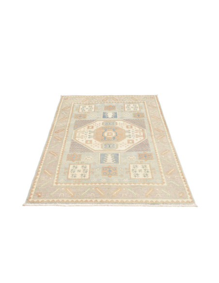 Rug Kazak Afghanistan 100x150 Light Blue