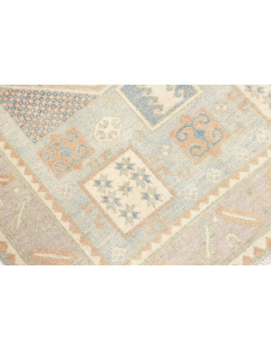 Rug Kazak Afghanistan 100x150 Light Blue