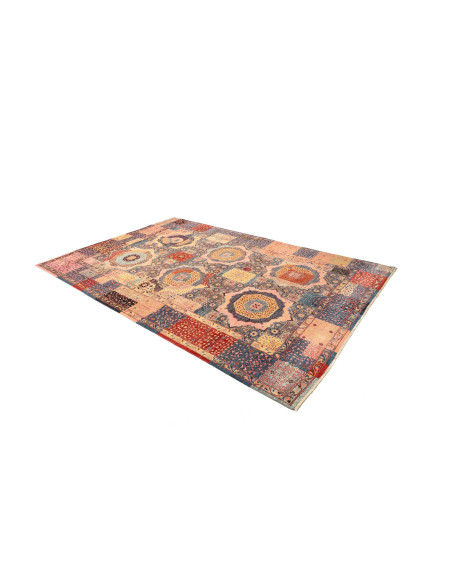 Mamlouk 200x299 Cm Mamlouk, Pakistan, Lana Cardata A Mano