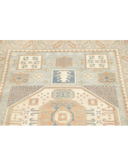 Rug Kazak Afghanistan 100x150 Light Blue