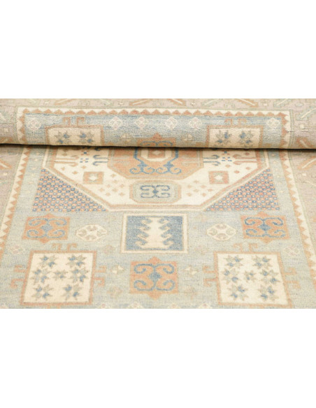 Rug Kazak Afghanistan 100x150 Light Blue