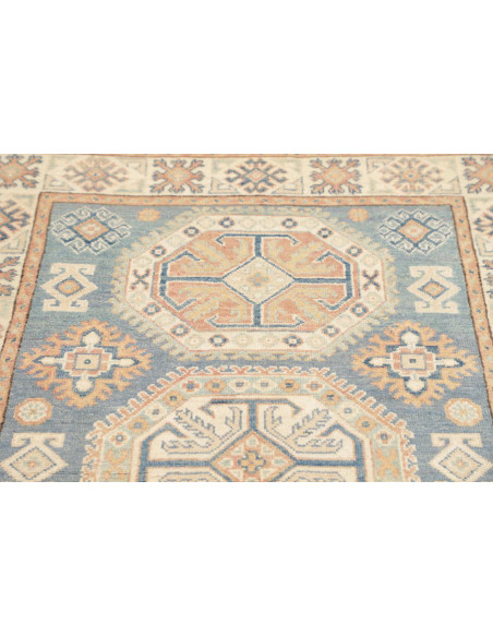 Rug Kazak Afghanistan 102x153 Sky Blue