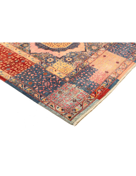 Mamlouk 200x299 Cm Mamlouk, Pakistan, Lana Cardata A Mano