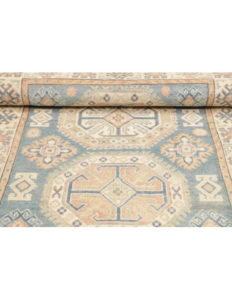 Rug Kazak Afghanistan 102x153 Sky Blue