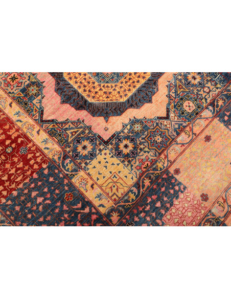 Mamlouk 200x299 Cm Mamlouk, Pakistan, Hand-carded Wool