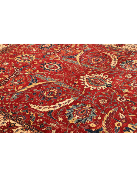 Rug Aryana Fine Pakistan 242x340 Red Cream