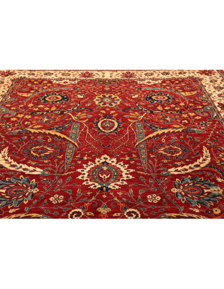 Rug Aryana Fine Pakistan 242x340 Red Cream