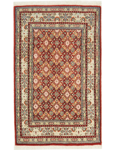 Rug Moud Persia maroon yellow 55x90