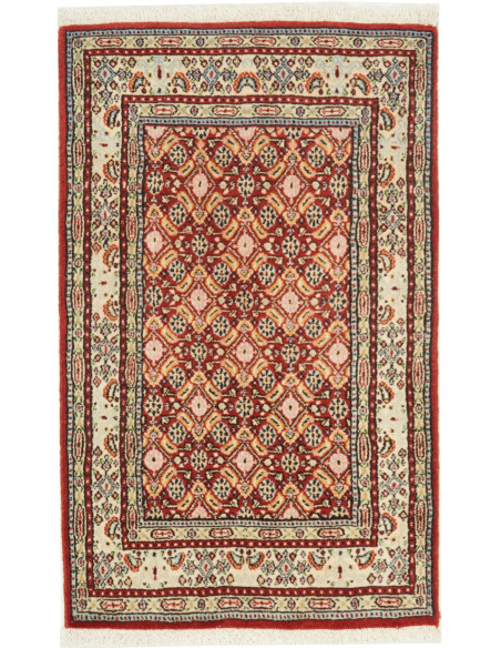 Rug Moud Persia maroon yellow 55x90