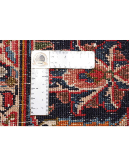 Rug Sabzevar Persia maroon blue 204x288