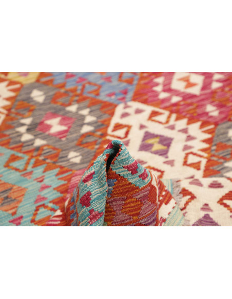 Rug Kilim Afghanistan 167x242 Terracotta Red