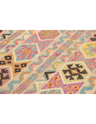 Rug Kilim Afghanistan 168x232 Beige Cream