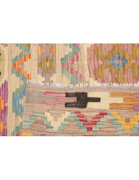 Rug Kilim Afghanistan 168x232 Beige Cream