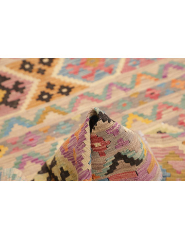 Rug Kilim Afghanistan 168x232 Beige Cream
