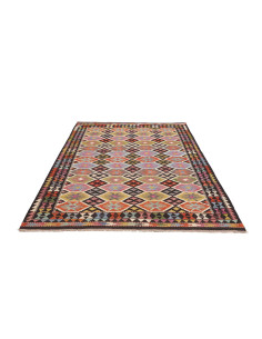 Rug Kilim Afghanistan 168x251 Multicolor Black 2