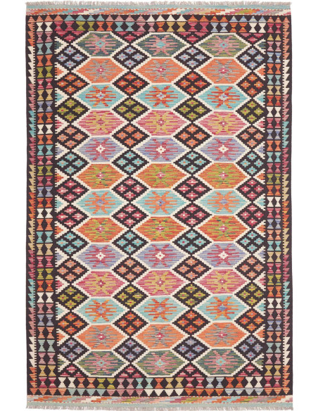 Rug Kilim Afghanistan 169x257 Dark Brown
