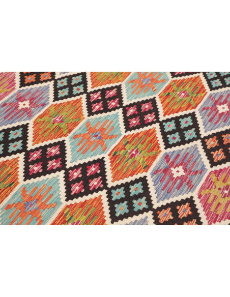 Rug Kilim Afghanistan 169x257 Dark Brown