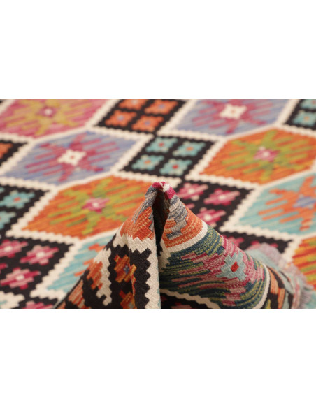 Rug Kilim Afghanistan 169x257 Dark Brown