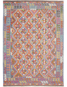 Rug Kilim Afghanistan 172x247 Sky Blue