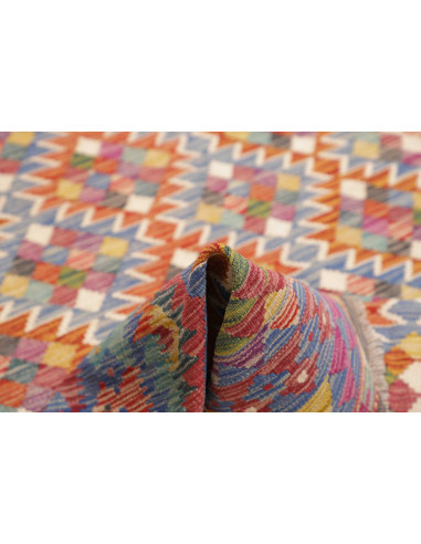 Rug Kilim Afghanistan 172x247 Sky Blue