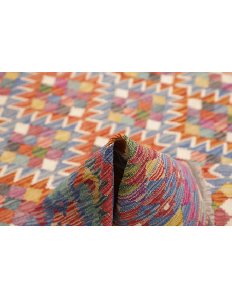 Rug Kilim Afghanistan 172x247 Sky Blue