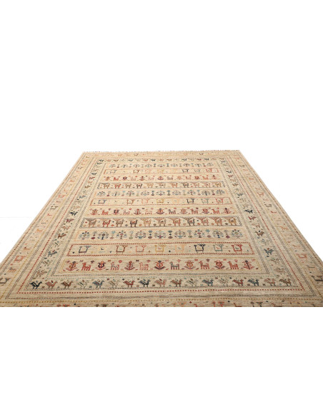 Rubin 244x306 Cm Rubin, Pakistan, Hand-carded Wool, Cotton,