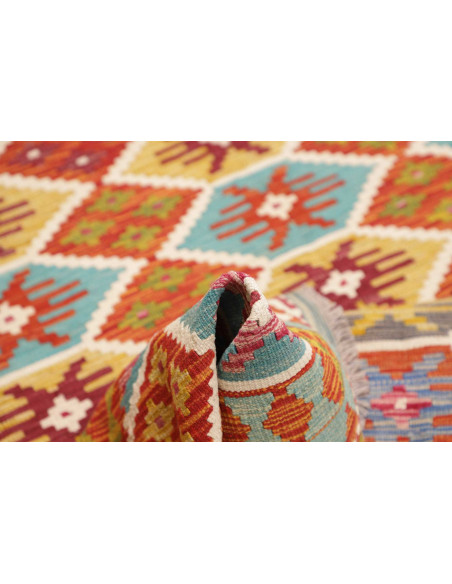 Rug Kilim Afghanistan 173x255 Red Orange