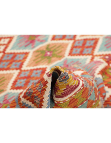 Rug Kilim Afghanistan 173x250 Terracotta Orange