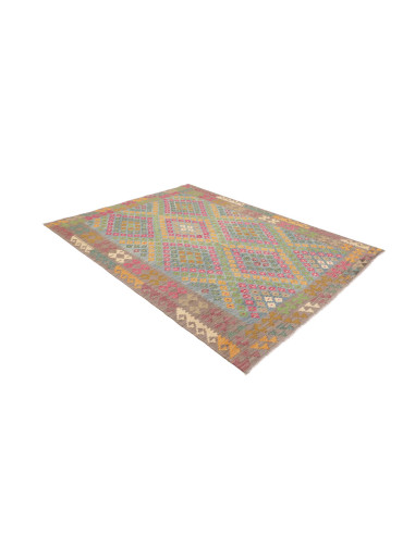 Rug Kilim Afghanistan 175x243 Light Blue