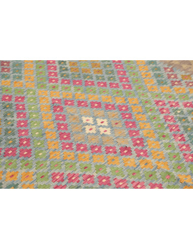 Rug Kilim Afghanistan 175x243 Light Blue