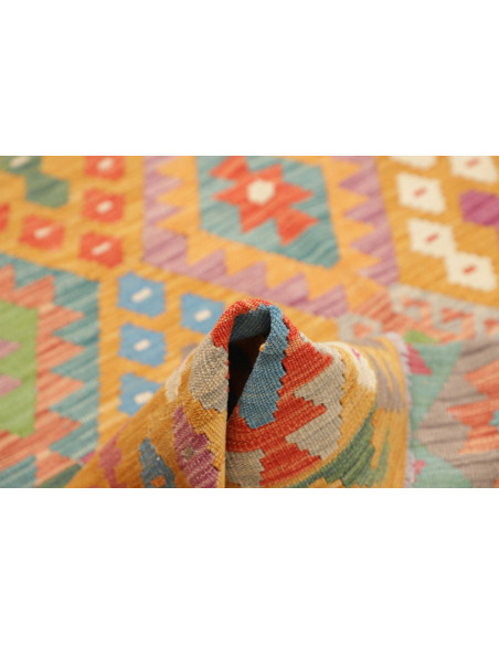 Rug Kilim Afghanistan 175x245 Ochre Yellow