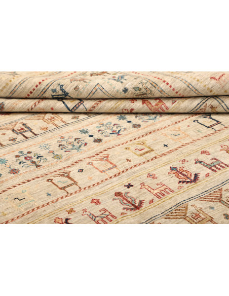 Rubin 244x306 Cm Rubin, Pakistan, Hand-carded Wool, Cotton,